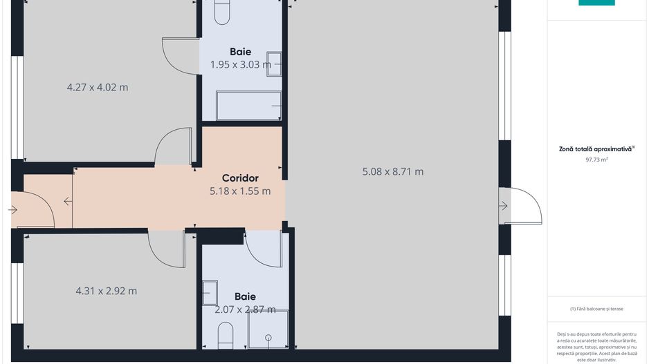 Casă 3 camere, Cartierul Verde - Poză 10