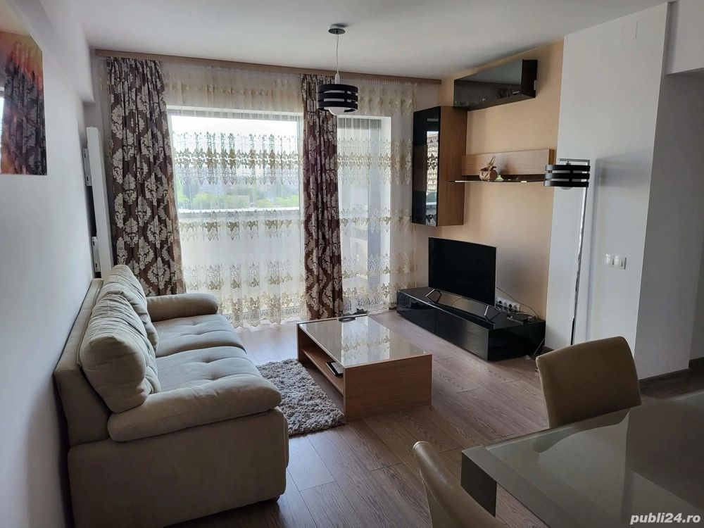 Apartament 2 Camere mobilat modern | Parcare Inclusa | Centrala | 5 min Metrou - Poză 1