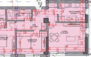 Oferta Lansare 2 camere bloc boutique  parcul Teilor - Schiță 6