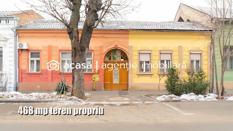 Apartament ultracentral Arad – 468 mp teren propriu, garaj, acces auto - Poză 1