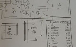 DE VANZARE APARTAMENT 4 CAMERE VILA P+1+M  BLD TITULESCU - BANU MANTA - Poză 8