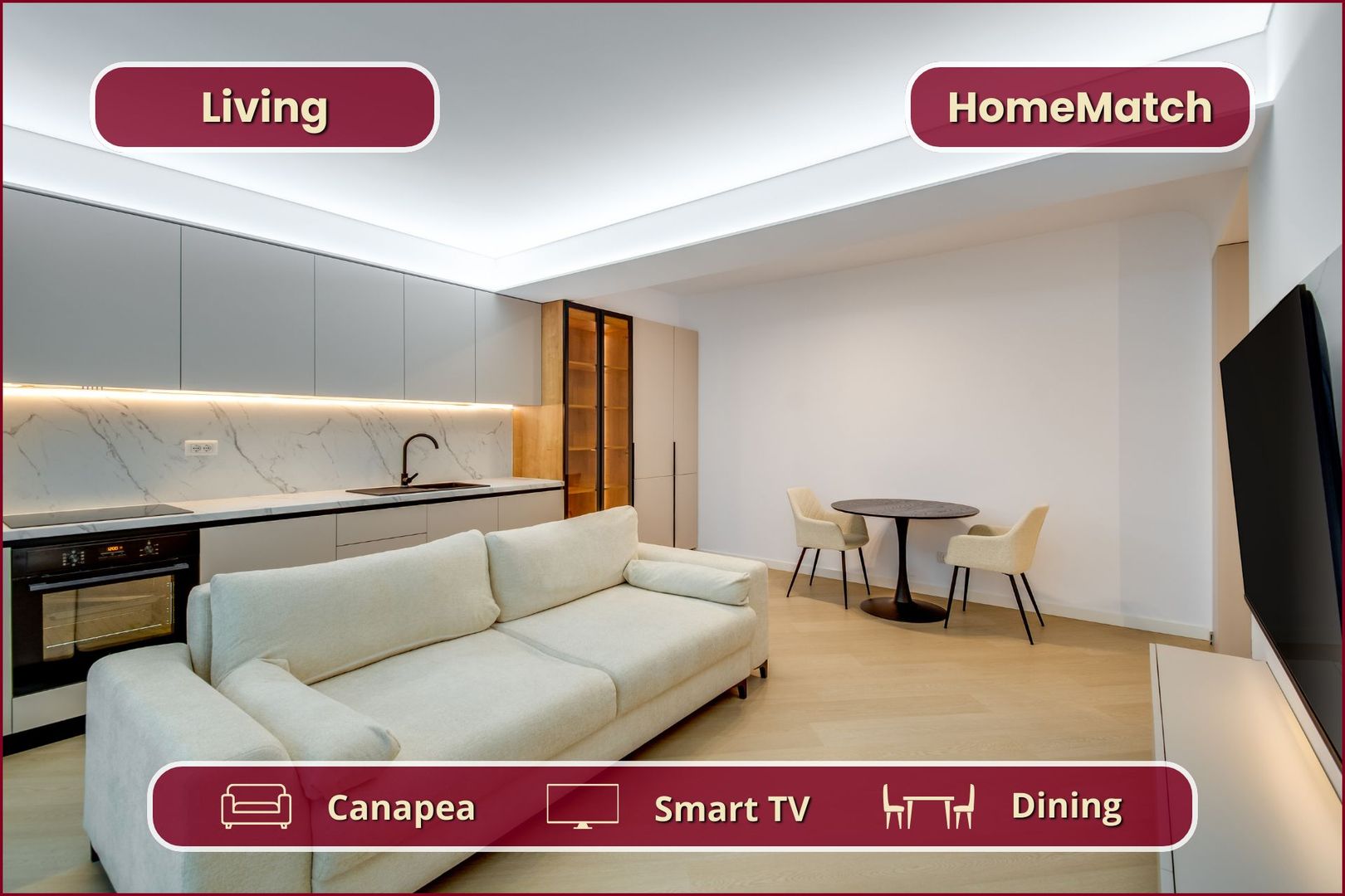 Cortina North || 2 camere || Finisaje de lux || Parcare || Comision 0% - Poză 4
