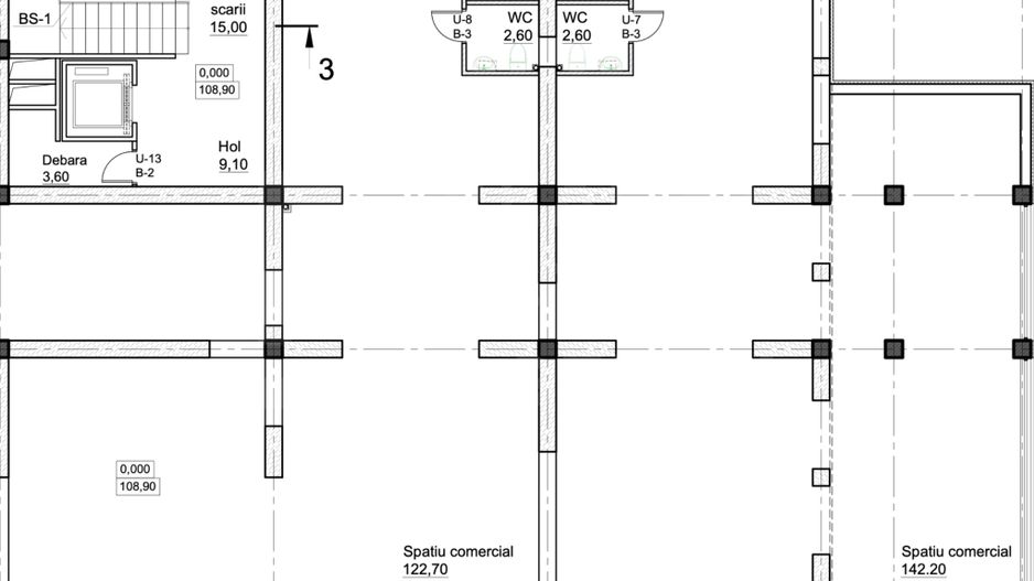 Vânzare, spațiu comercial, 295 mp, str. Chișinăului, Cricova - Schiță 6