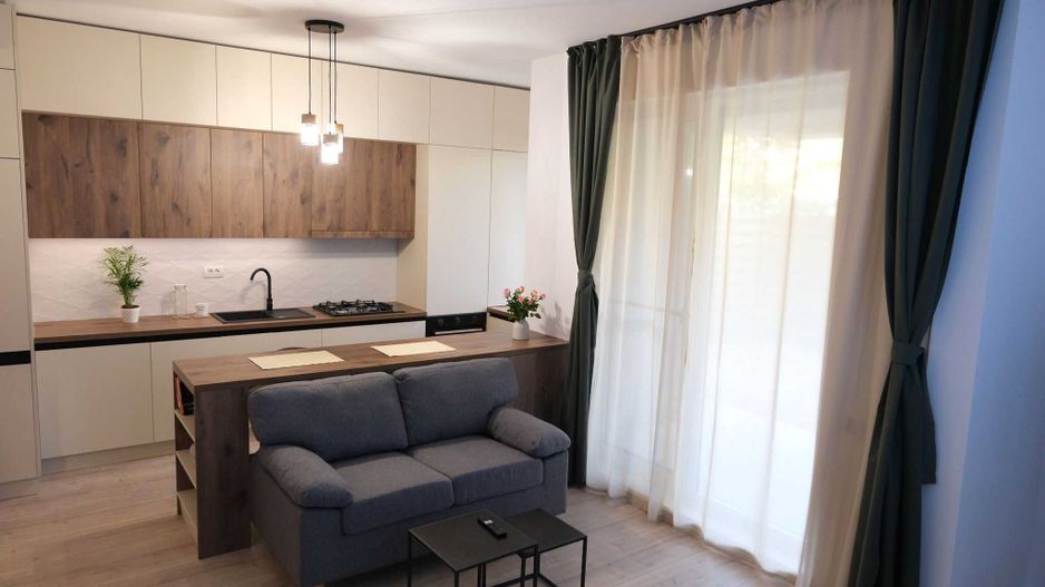 Garsoniera nou amenajata spre inchiriere, 33mp la parter, cu curte - Poză 1