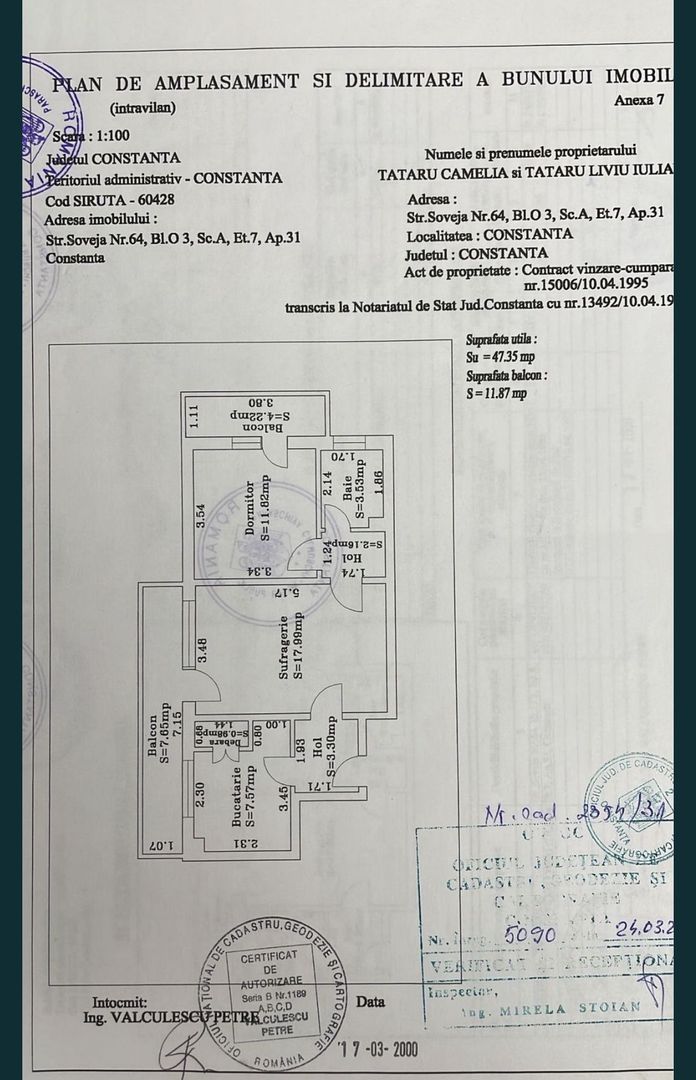City Prk, ap  2 camere semidecomandat - Poză 7