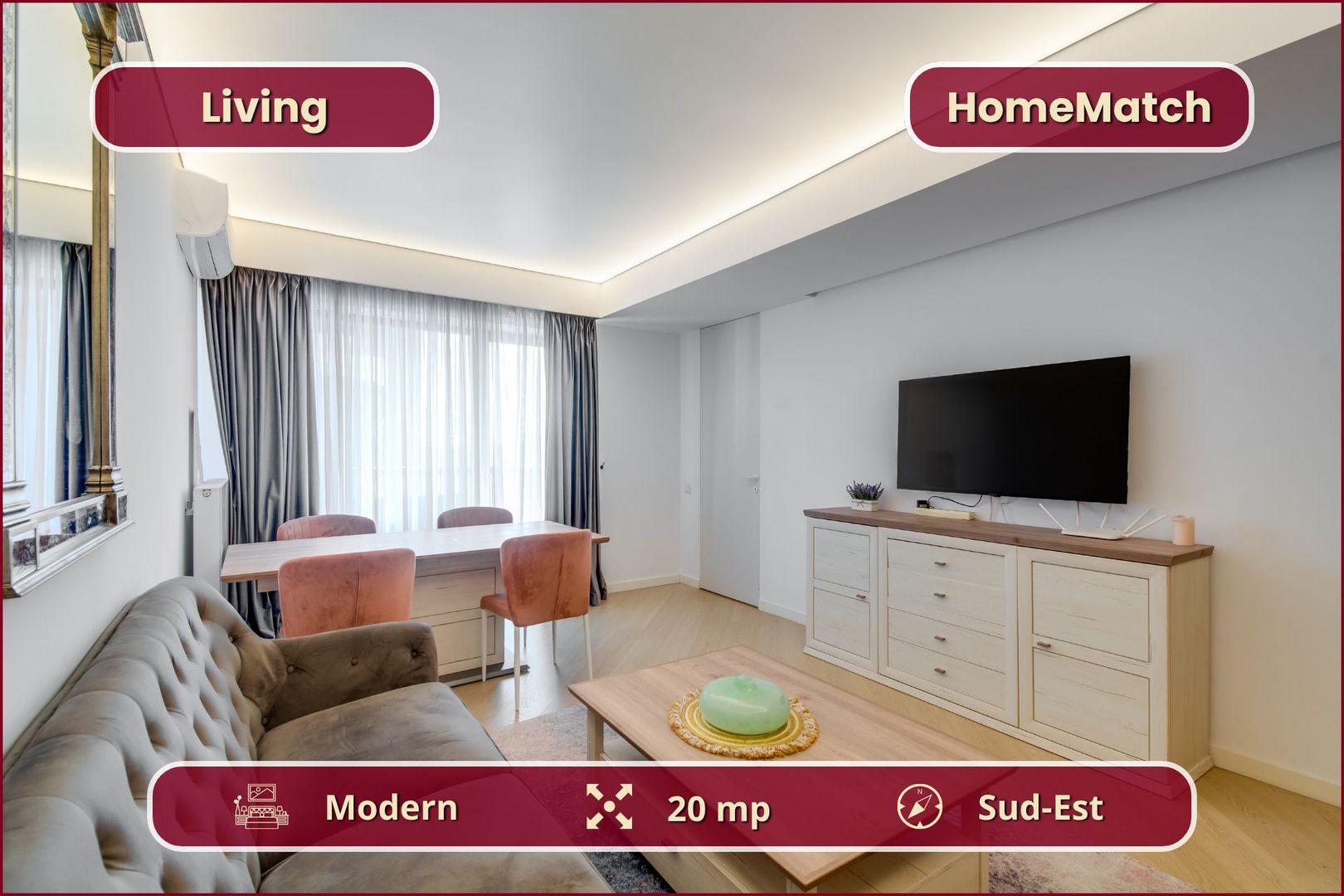 Cortina North || 3 camere || Finisaje de lux || Parcare || Comision 0% - Poză 3