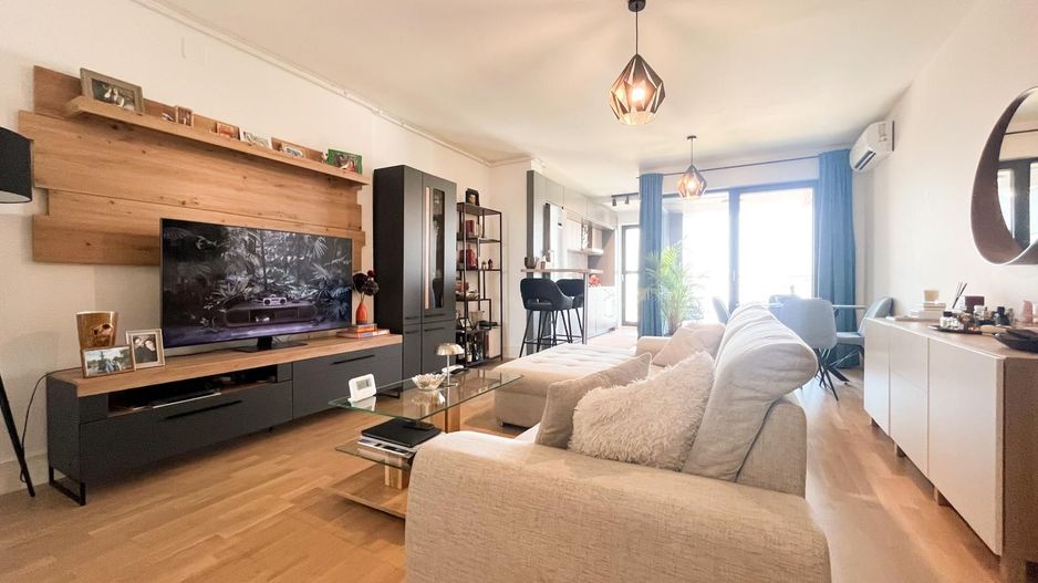 Apartament modern cu 2 camere în inima zonei Barbu Văcărescu - Poză 1