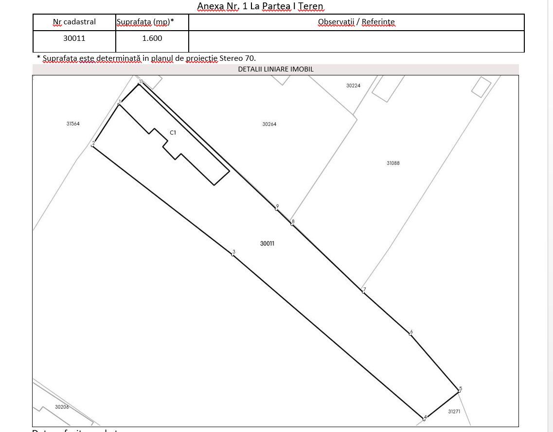 De vânzare casă 180 mp în satul Malu, Jud. Giurgiu – 1600mp teren - Schiță 11