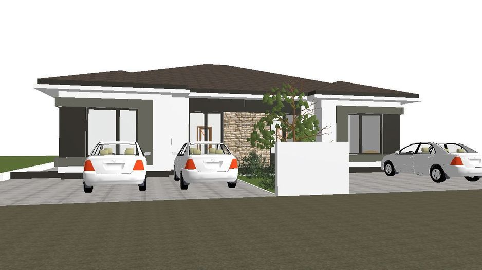 Duplex Parter cu 3 camere - la cheie - Poză 14