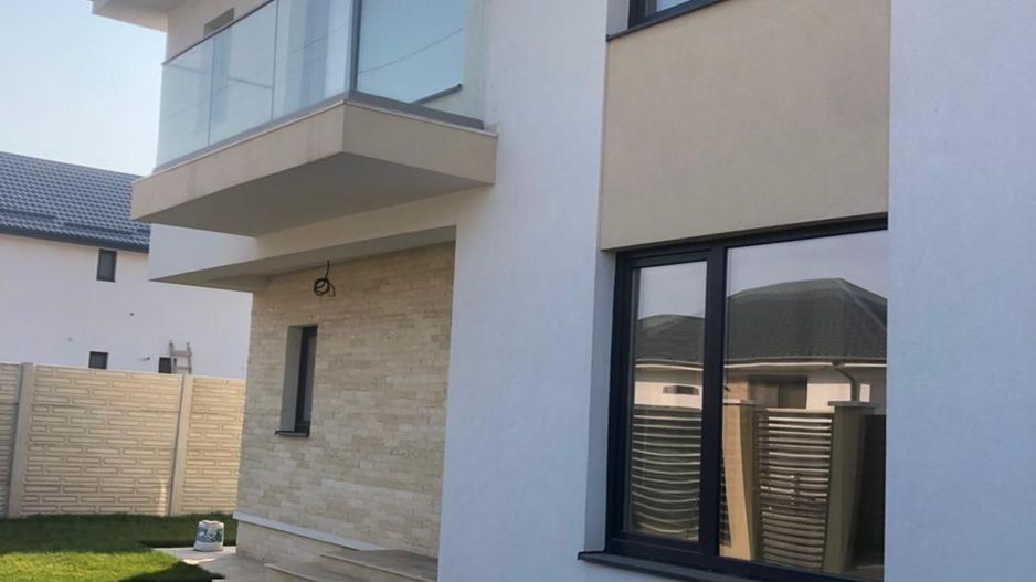 Direct proprietar,  TVA INCLUS! Vila cu placa de beton construita - Poză 3