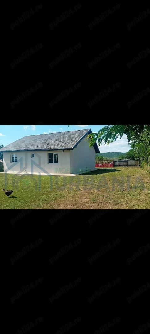 Casă nouă de vânzare în Erbiceni, Iași - 2 dormitoare, living spațios, 105 mp construiți - Poză 1