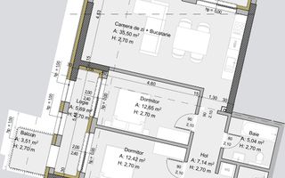 PRESALE Traian 44 | 3 camere premium | 0% comision - Poză 6
