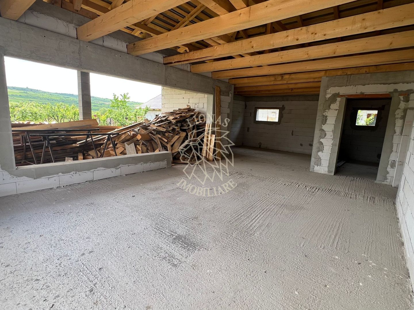 Casa 4 camere 170 mp-teren 1700 mp-Budacu de Sus, 18 km de Bistrita. - Poză 3