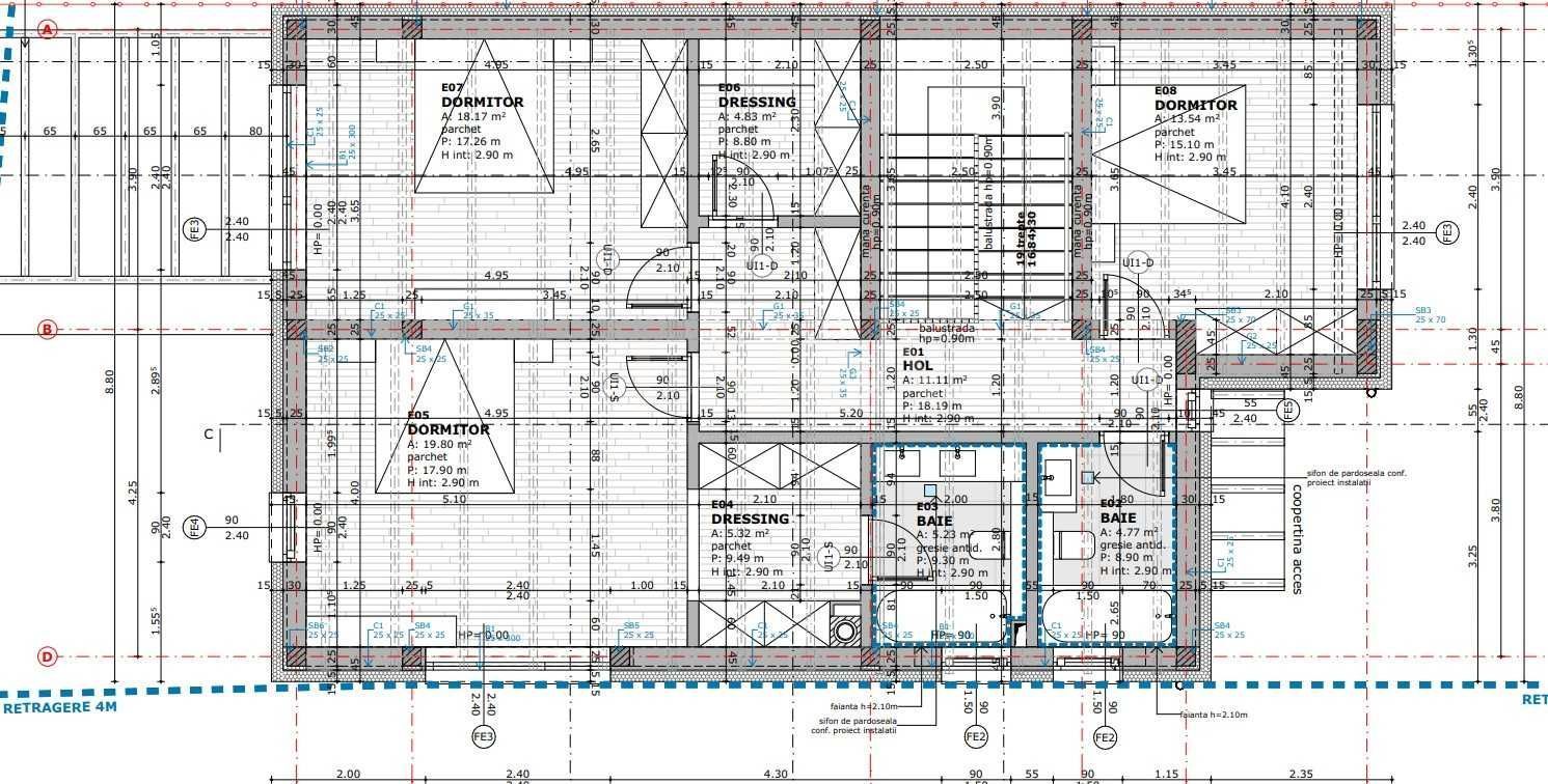 Casă modernă NZEB, 6 camere, 450 mp teren, zonă liniștită Cluj-Napoca. - Poză 2