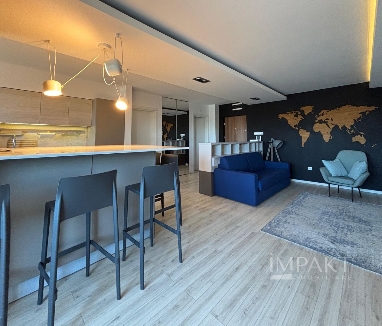 Apartament 2 camere LUX cu vedere spre lac - Poză 3