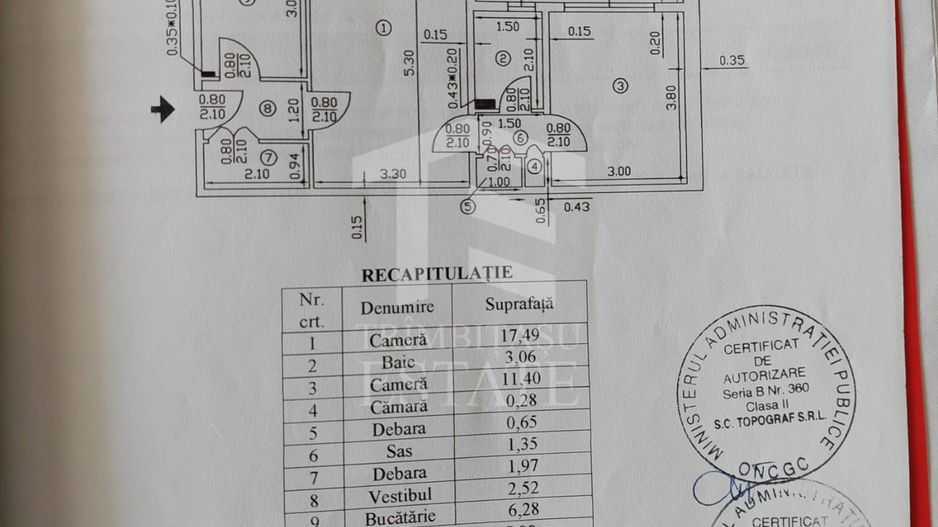 Apartament 2 camere centrala termica Metrou Iancului Matei Voievod - Schiță 26
