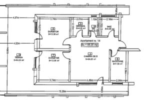 Apartament 3 camere + terasă 64 mp – Florești, zonă centrală. - Poză 5