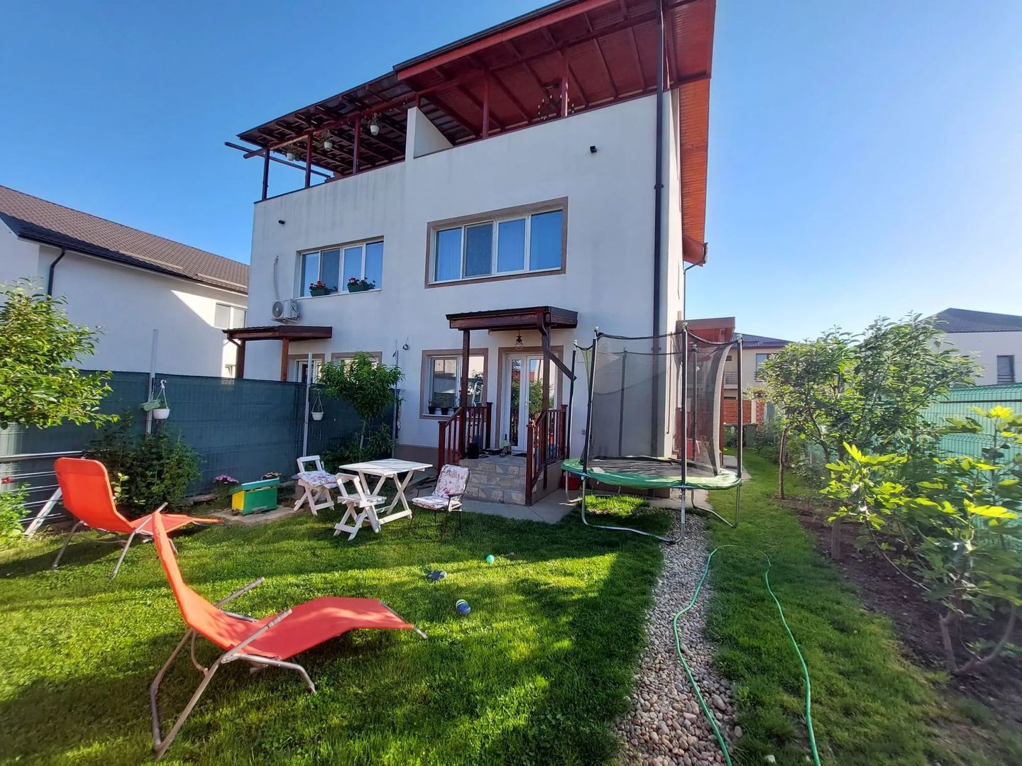 Casa duplex 4 camere P+1+M | 120 mp utili | curte 170mp - Poză 1
