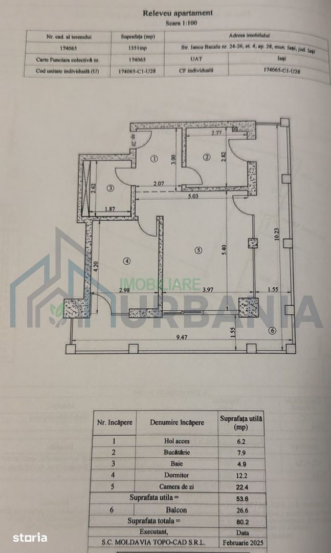 Apartament 2 camere decomandat, Tatami Seven, Palas Campus, Iași - Poză 12