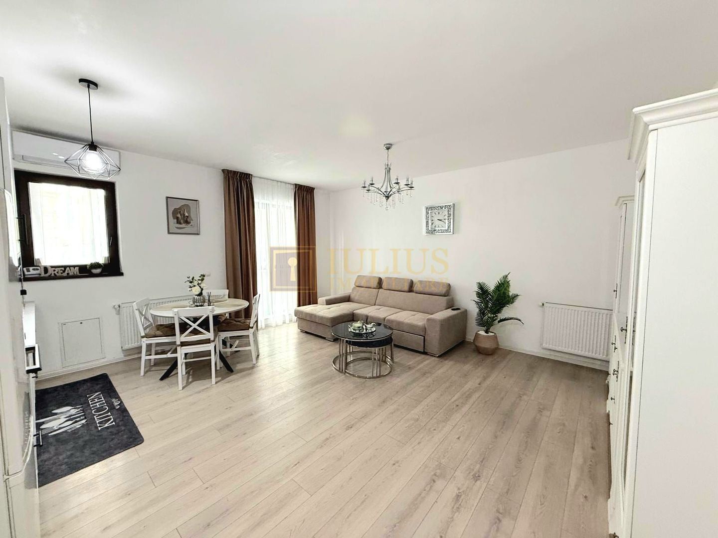 Prima închiriere | Apartament modern cu 2 camere, 53 mp, două balcoane – Giroc - Poză 2