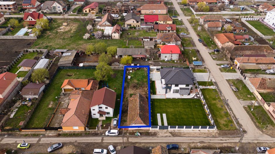 De vanzare Teren in Sacalaz - Lidl, Vatra veche | 539 mp, FS 14 ml - Poză 8