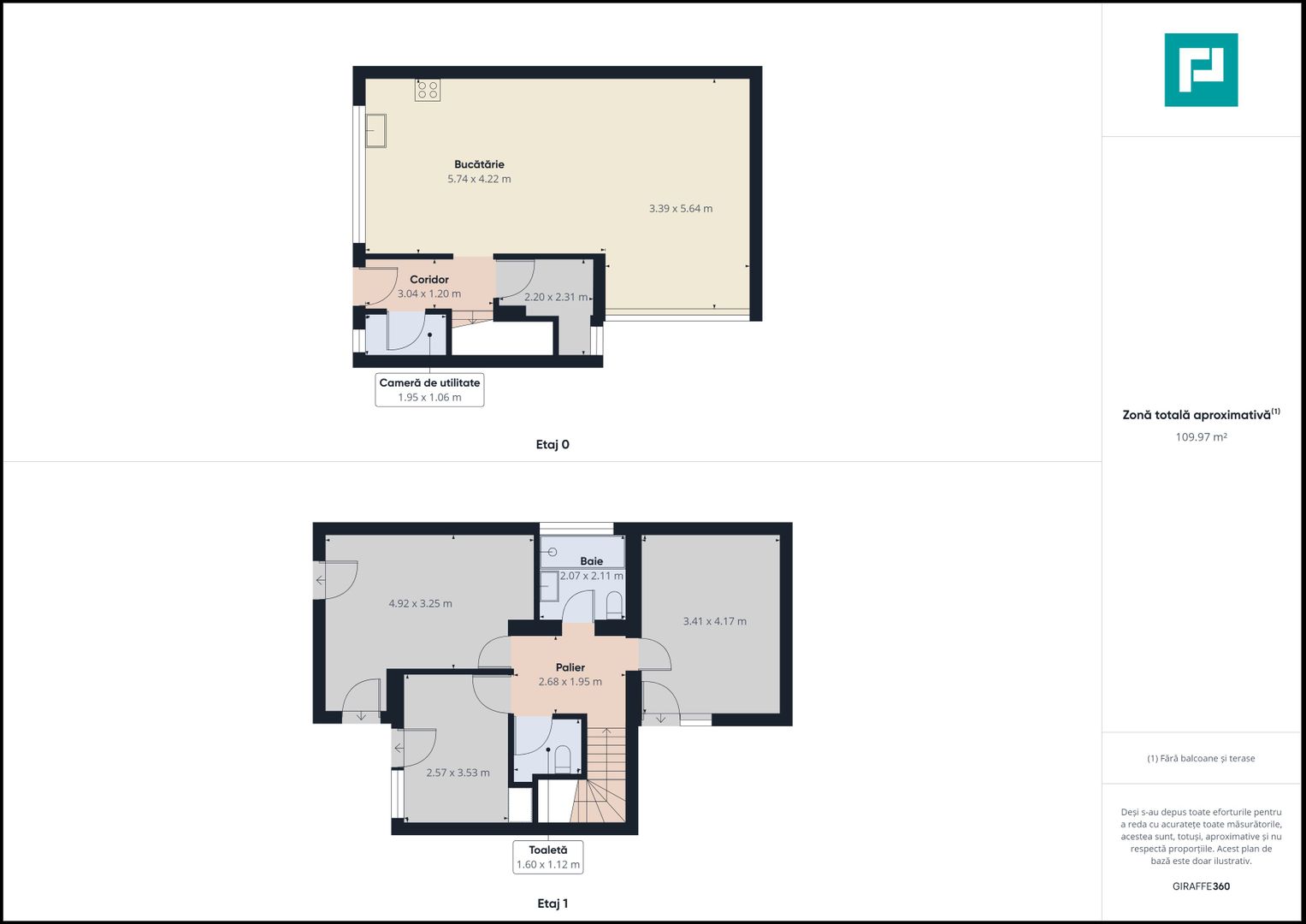 Casă înșiruită la cheie Aradul Nou - Poză 14