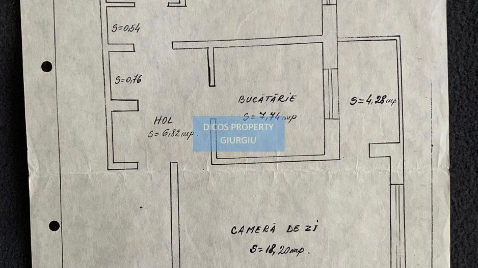 Apartament 2 camere cu garaj inclus – Str. Argedava, etaj 3 - Schiță 8