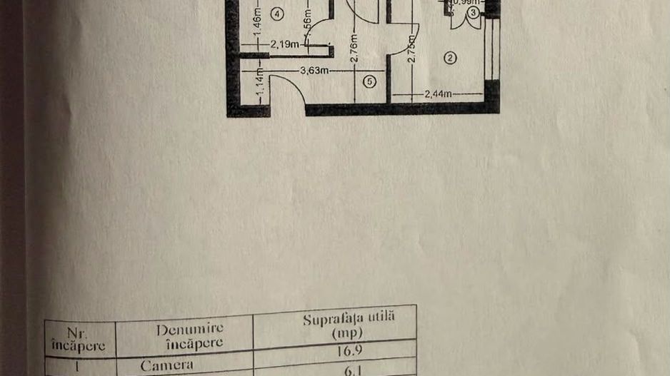 Apartament 1 camera/Garsoniera Colentina 37mp - Poză 9