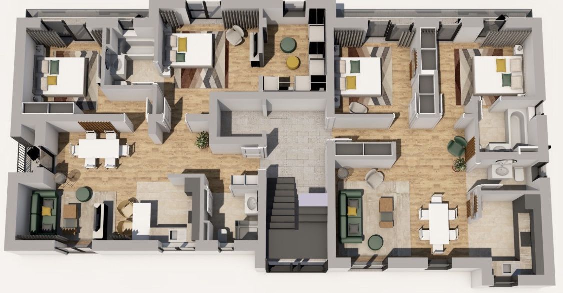 Ap 3 camere Kamsas Baba Novac - Poză 3