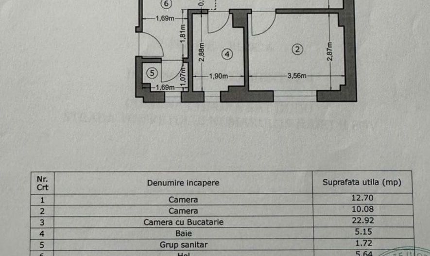 APARTAMENT MODERN 2 CAMERE ZONA - Poză 14