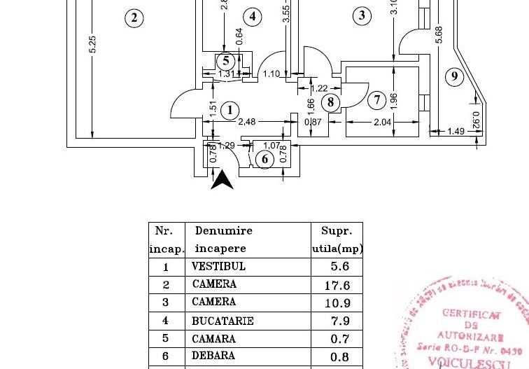 2 camere | Decomandat | Tineretului - Poză 3