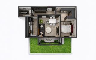 AP. 2CAM DECOMANDAT+GRADINA IN COMPLEX PREMIUM DE 3 BLOCURI P+3! - Poză 7