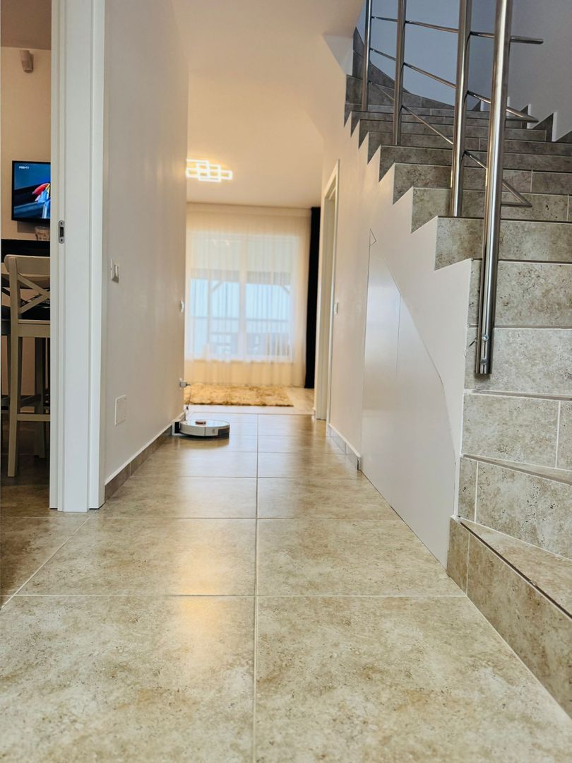 Vilă 3 camere mobilata 3 locuri parcare  Safirului Bragadiru - Poză 9