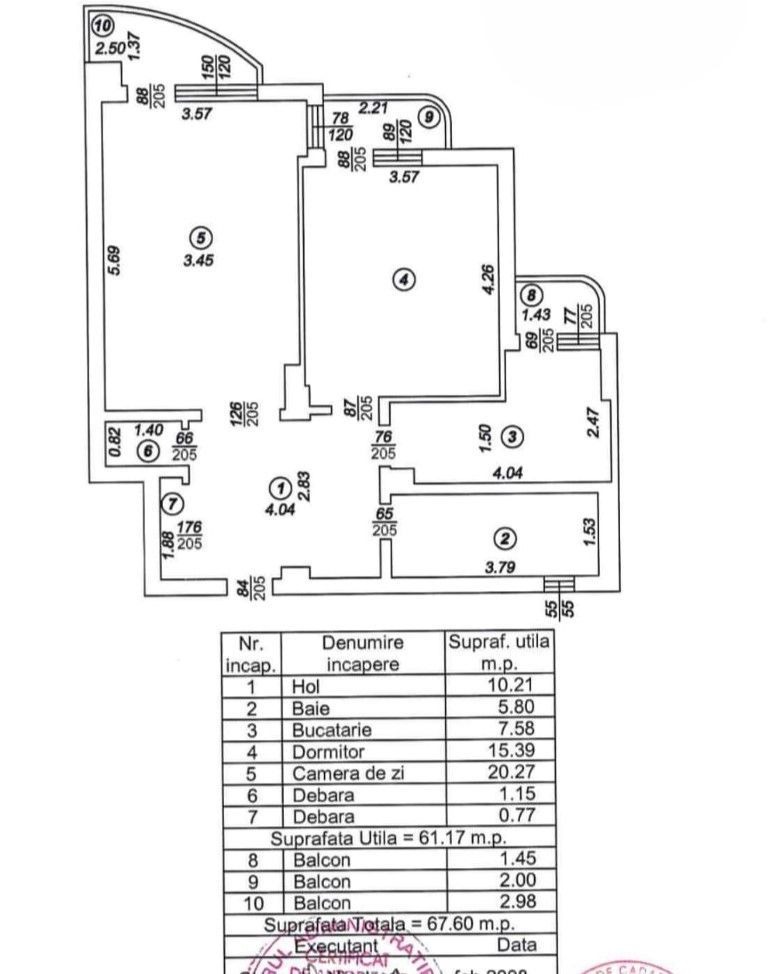 Vanzare 2 Camere Octavian Goga, Bloc Monolit 1996, la 6 minute de Mag Unirea - Poză 13
