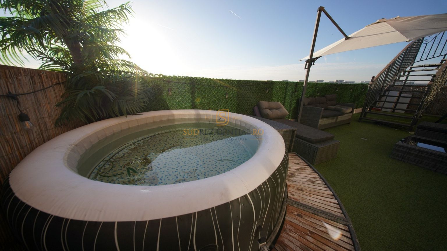 Penthouse modern cu terase și priveliște panoramică – Piața Sudului - Poză 19