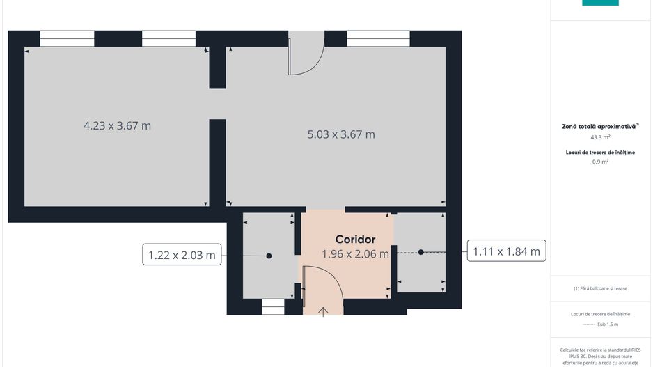 Apartament la casă în Pârneava - Poză 11