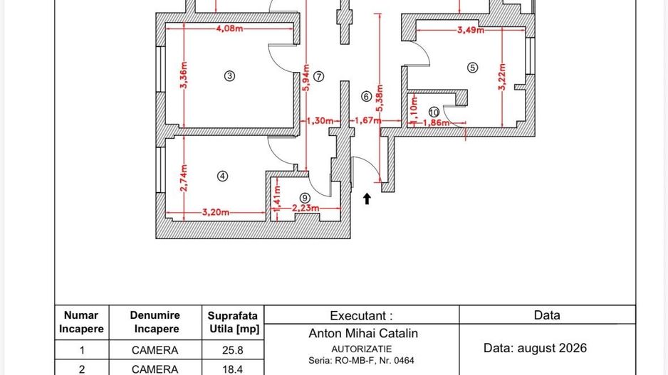 4 camere premium | Piata Victoriei | Dorobanti - Poză 17