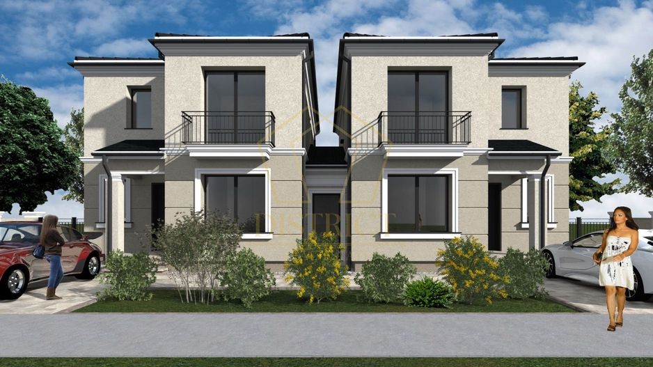 Duplex modern cu 5 camere despartit prin camera tehnica I Mosnita Noua - Poză 3