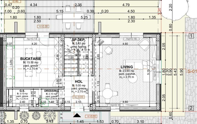 vila indiv gata 5cam/calcan-perete dublu/centru Popesti Leordeni - Poză 5