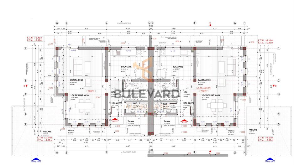 Casa tip duplex/CF/teren 290 mp/zona strazii Crizantemelor! - Poză 3