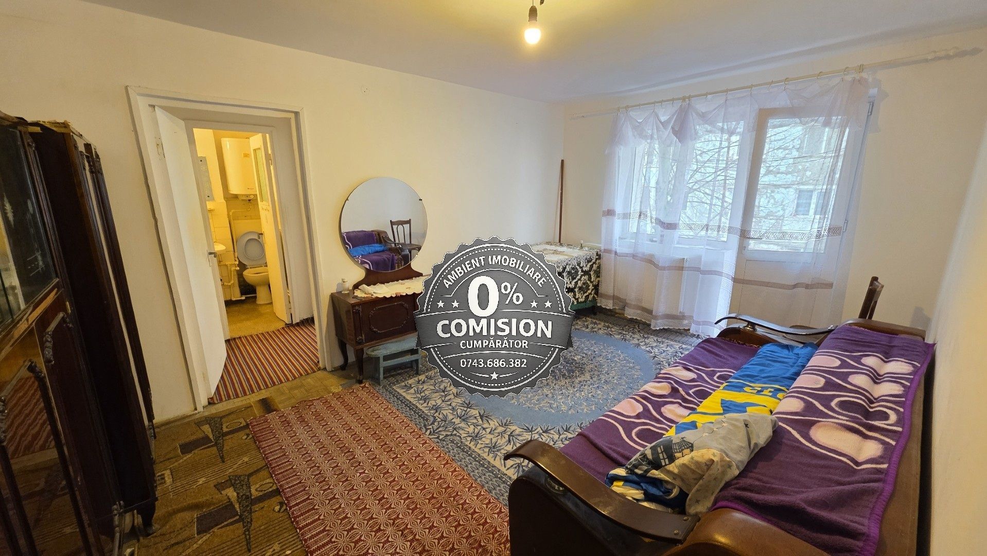 Apartament cu 2 camere, etaj 3, VASLUI zona COPOU - Alecsandri; - Poză 4