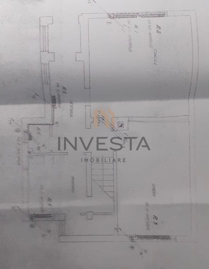 Casa spatioasa de vanzare cu front 27 ml in zona Andrei Muresanu - Schiță 19