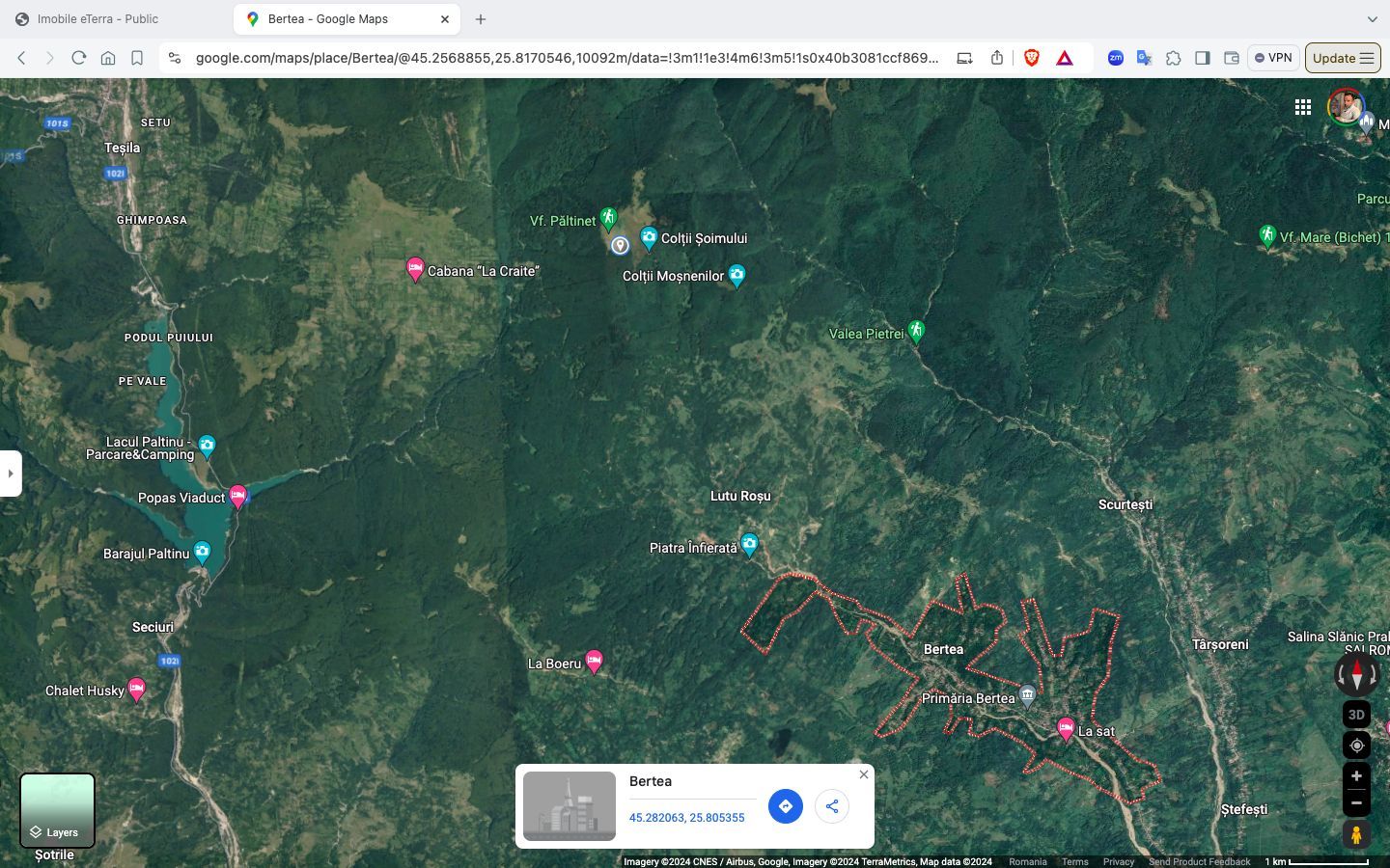 Teren extravilan pasune 270.000 mp Bertea Prahova - Poză 6