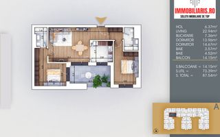 Metrou N. Teclu 7 minute, Finisaje Premium la alegere, Dezvoltator - Poză 2