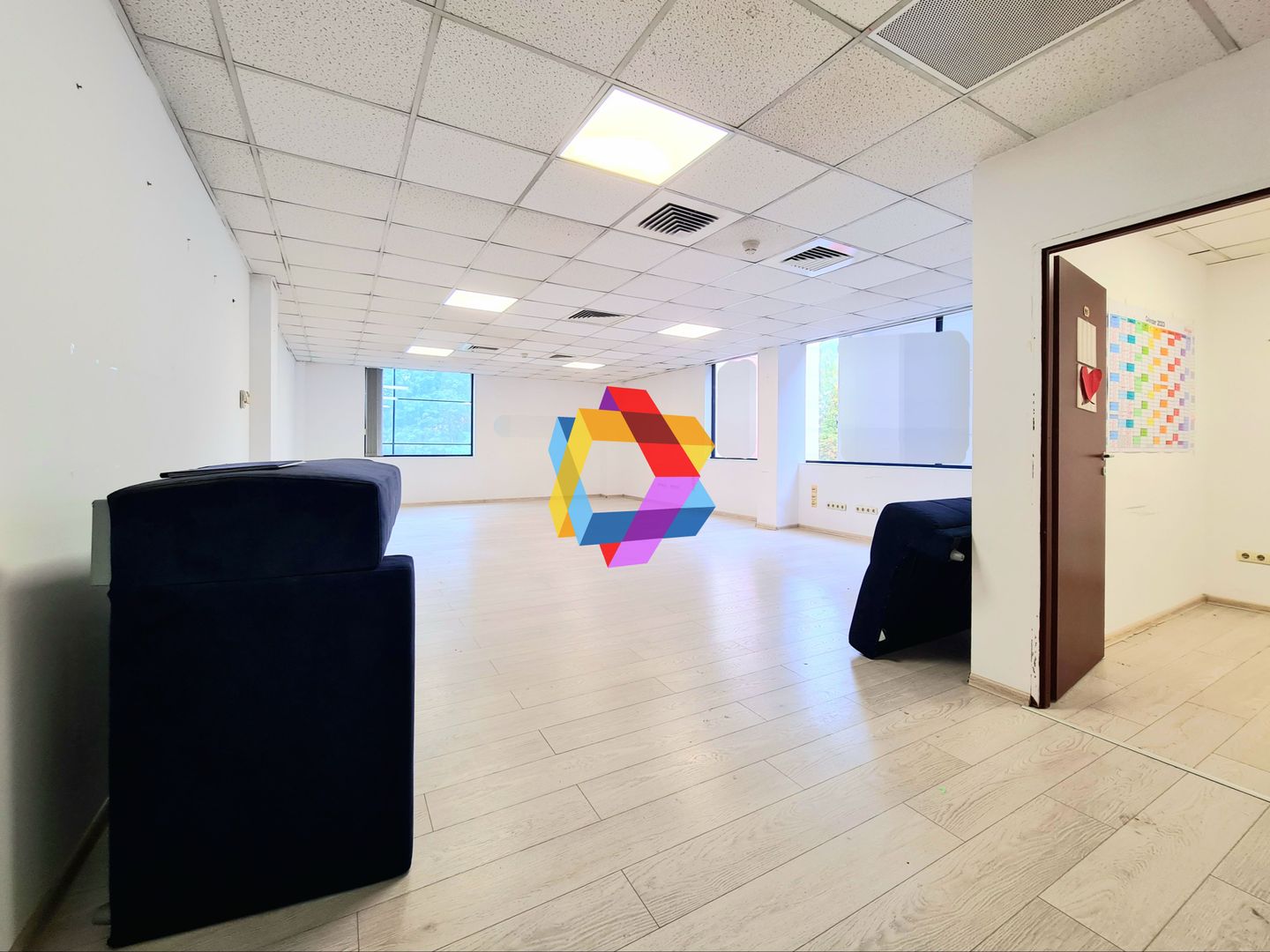 Spatiu birouri de închiriat Brasov - 84 mp # spatii-comerciale-brasov.ro - Poză 1