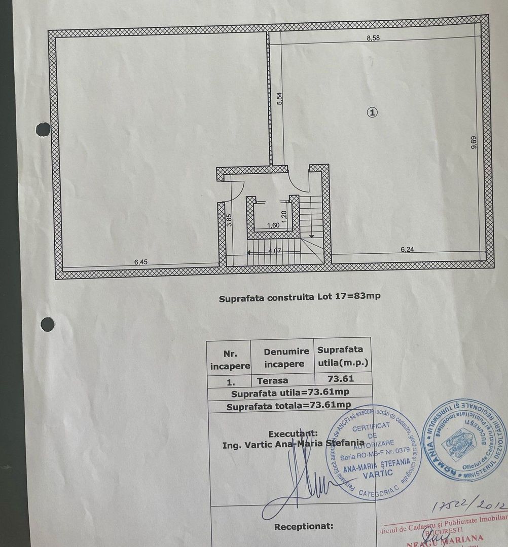 Apartament 2 camere plus terasa 73 mp - Poză 10