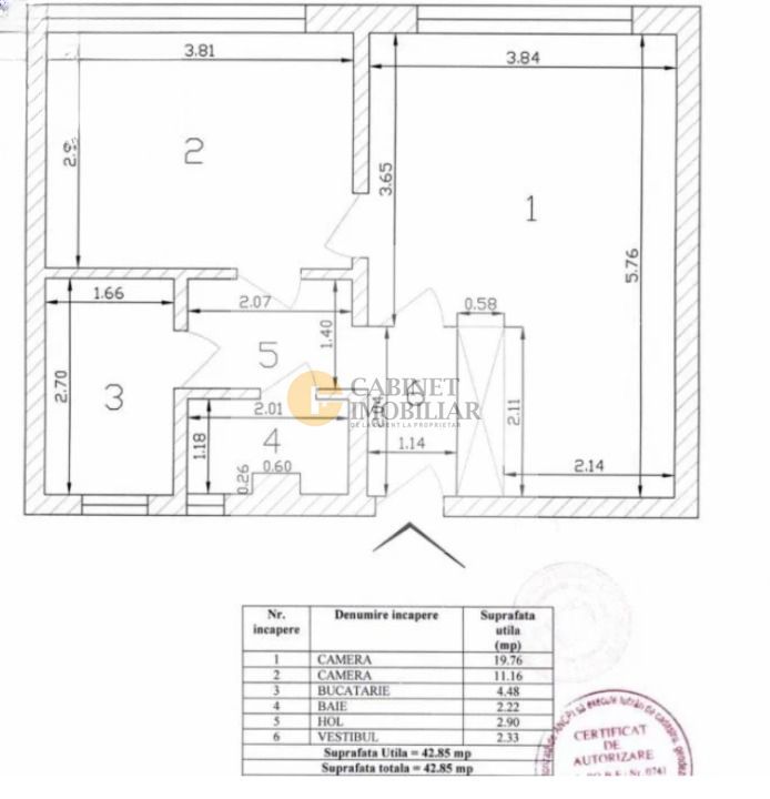 2 camere  |  Decomandat  | Sala Palatului | Creditabil - Poză 9