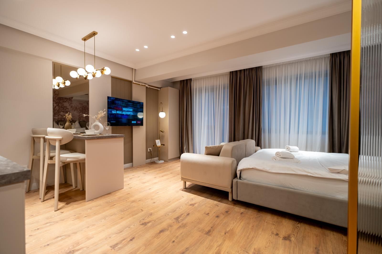 Studio complex nou | Mobilat și utilat | - Poză 20