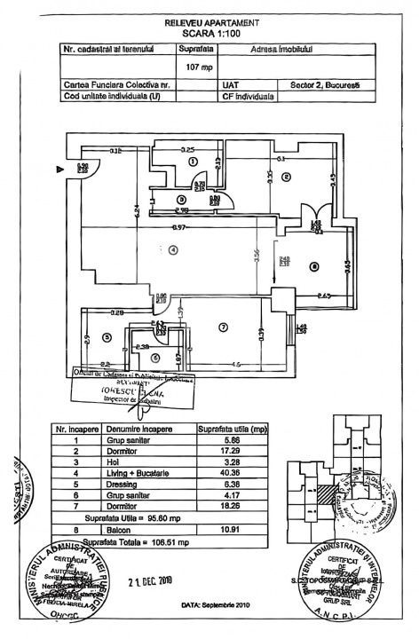 Apartament 3 camere | Aviației - Poză 27