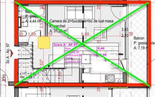 APARTAMENT TIP PENTHOUSE DE VANZARE SOPOR - Poză 2